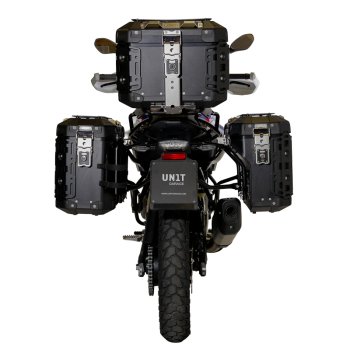 アトラス アルミバッグ ペア 39L+32L + アトラス アルミパニアフレーム BMW F450GS