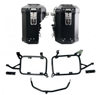 アトラス アルミバッグ ペア 39L+32L + アトラス アルミパニアフレーム BMW F850GS & ADV