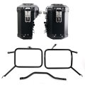アトラス アルミバッグ ペア 39L+32L + アトラス製アルミ製パニアフレーム　トライアンフ ストリートスクランブラー900（2026年以降モデル対応）