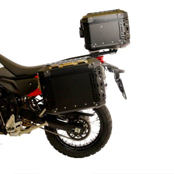 アトラス アルミバッグ ペア 39L+32L + Atlas Yamaha Ténéré 700 アルミニウム サドルバッグ フレーム