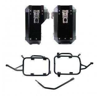 アトラス アルミバッグ 40L+34L + アルミパニエフレーム ペア BMW F900GS