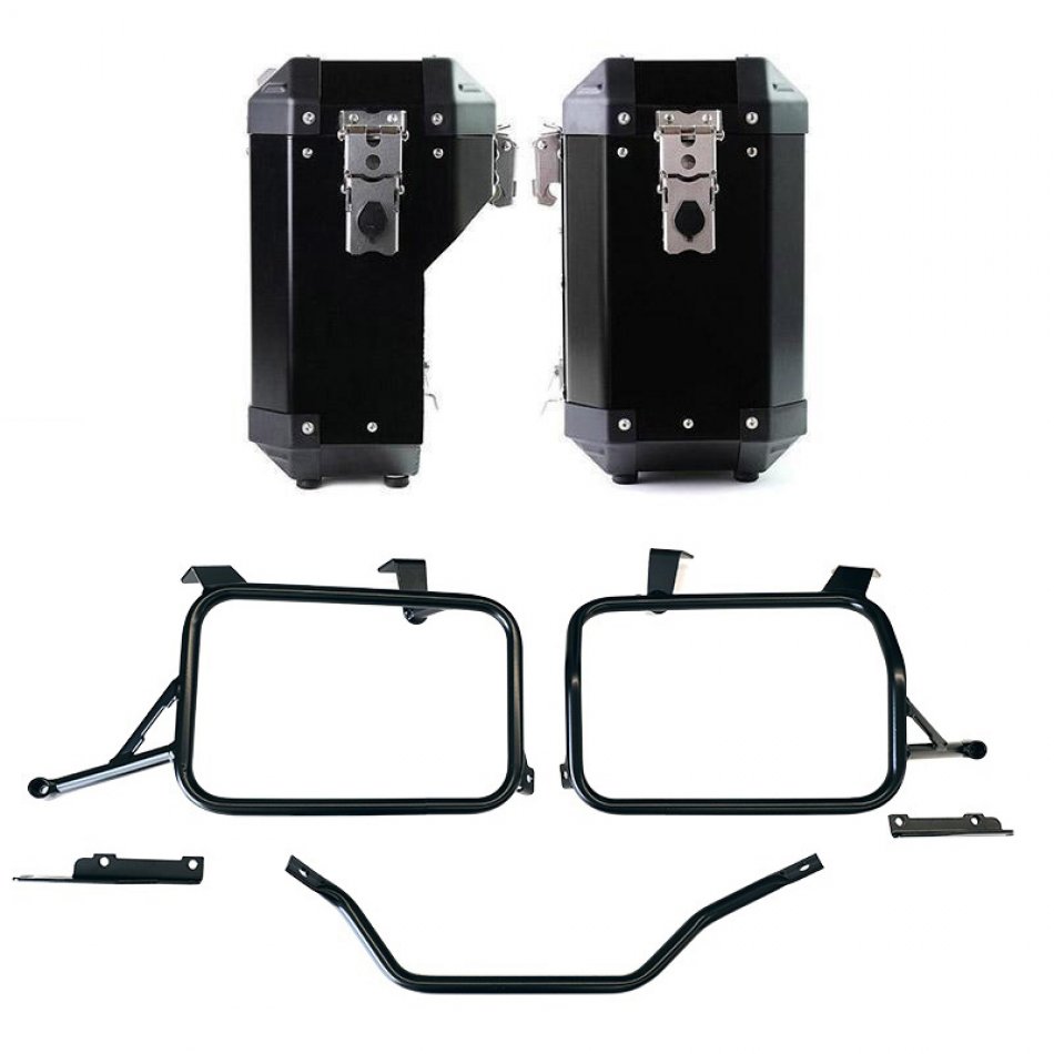 アトラス アルミパニアバッグ 40L+34L + アルミパニアフレーム ホンダ CRF1100L アフリカツイン & アドベンチャースポーツ (2024年以降)