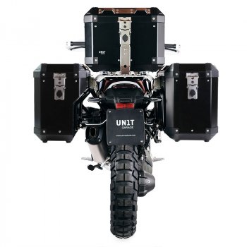 BMW R12 G/S フレーム用 Atlas アルミバッグ 47L+41L ペア