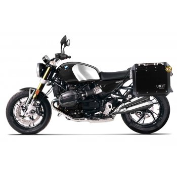 Atlas アルミ バッグ 47L+41L + BMW R12 NineT アルミ バッグ フレームのペア