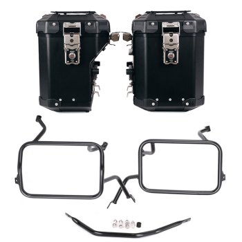 アトラス アルミパニエセット 48L+41L + アトラス アルミパニアフレーム BMW F450GS