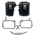 アトラス アルミパニエセット 48L+41L + アトラス アルミパニアフレーム BMW F450GS