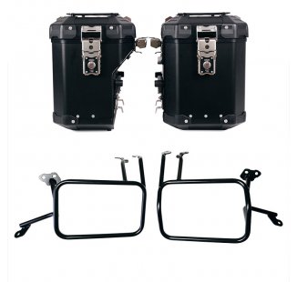 アトラス アルミパニエセット 48L+41L + アトラス アルミパニアフレーム KTM 1290 /1390 スーパーアドベンチャー S-R