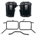 アトラス アルミパニエセット 48L+41L + アトラス製アルミ製パニアフレーム　トライアンフ ストリートスクランブラー900（2026年以降モデル対応）