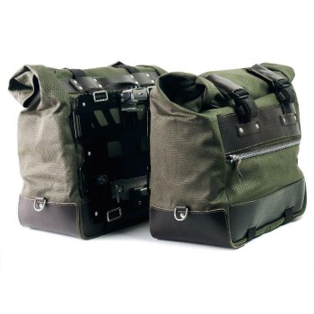 Canvas 40L - 50L の Cult サイドバッグ 1 組 + アルミプレート 1 組