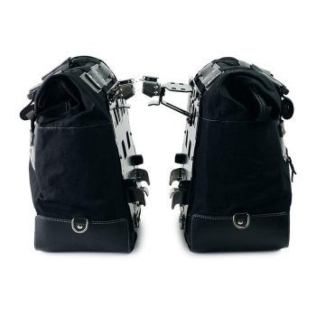 Canvas 40L - 50L の Cult サイドバッグ 1 組 + アルミプレート 1 組