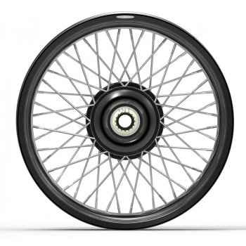 スポークホイールのペアNineT Scrambler 48M6