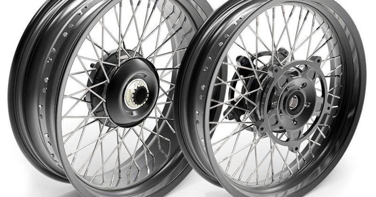スポークホイールのペアNineT Scrambler 48M6 （2016年以降）