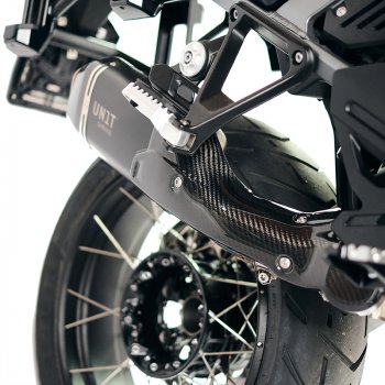 RADマフラー用カーボンヒートシールドカバー（コード4009）