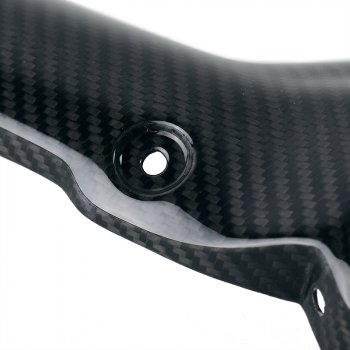 RADマフラー用カーボンヒートシールドカバー（コード4009）