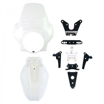 フェヌイユ スクリーン + フロント マッドガード BMW R12 NineT