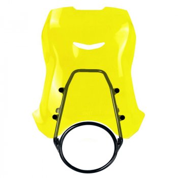 GPS マウント付き XL ウインドシールド Royal Enfield Guerrilla 450