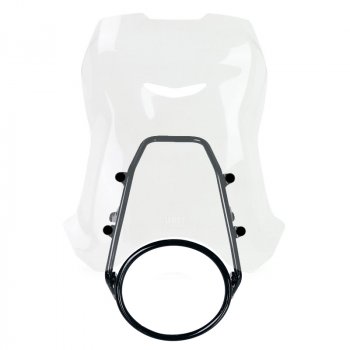 GPS マウント付き XL ウインドシールド Royal Enfield Guerrilla 450