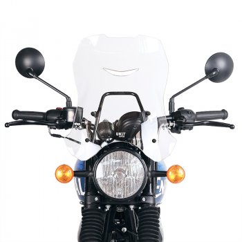 GPS マウント付き XL ウインドシールド Royal Enfield Hunter 350