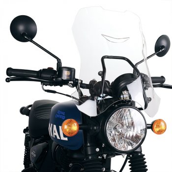 GPS マウント付き XL ウインドシールド Royal Enfield Hunter 350