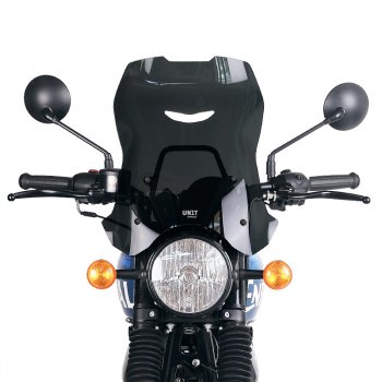 GPS マウント付き XL ウインドシールド Royal Enfield Hunter 350
