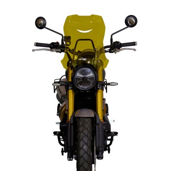 XLウインドシールド（GPSマウント付き）Triumph Street Scrambler 900（2026年以降モデル対応）