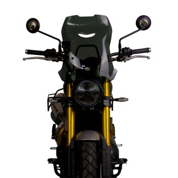 XLウインドシールド（GPSマウント付き）Triumph Street Scrambler 900（2026年以降モデル対応）