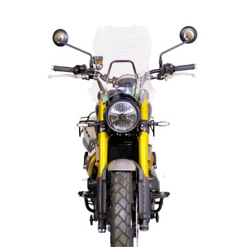 XLウインドシールド（GPSマウント付き）Triumph Street Scrambler 900（2026年以降モデル対応）