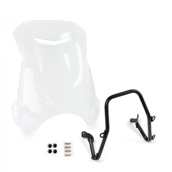 GPS Triumph Trident660をサポートするフロントガラス