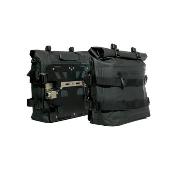 Khali TPU製サイドバッグ（35L～45L）2個 + BMW R1300GS ADV用アルミプレート2枚