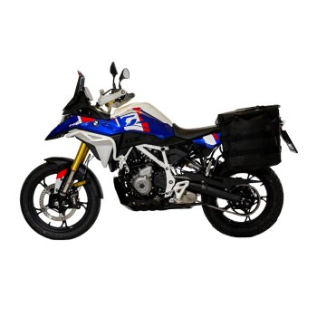 TPU35Lの2つのKhaliサイドバッグ-45L+アルミニウムプレートのペア + アトラス アルミパニアフレーム BMW F450GS
