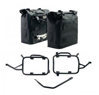 Khali TPU サイドバッグ 2 個 35L - 45L + アルミプレート 1 組 + アルミパニエフレーム BMW F900GS