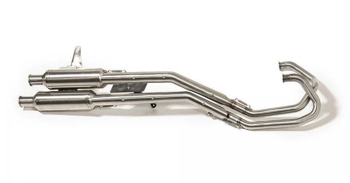 ステンレス鋼V7IIエキゾーストマニホールドキット