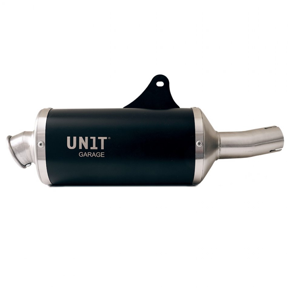 Ténéré 700 目に見える溶接を施したブラックマフラー