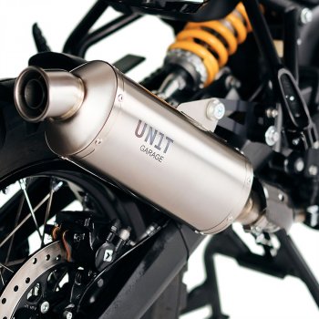 ロイヤル エンフィールド ヒマラヤン 450 ステンレススチール エキゾースト (2024 年以降)