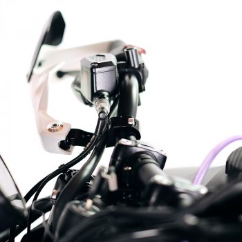 ラリーブラシハンドガード ロイヤルエンフィールド ヒマラヤン 450 (2024年以降)