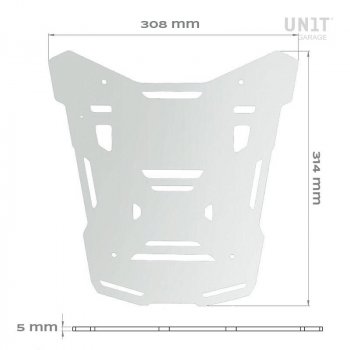 ラゲッジラック用アトラストップケースプレート