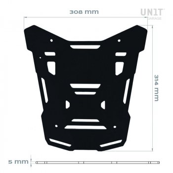 ラゲッジラック用アトラストップケースプレート