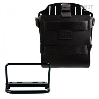 調節可能な革のフロント、クイックカップリングとフレームを備えたアルミニウムバッグホルダー