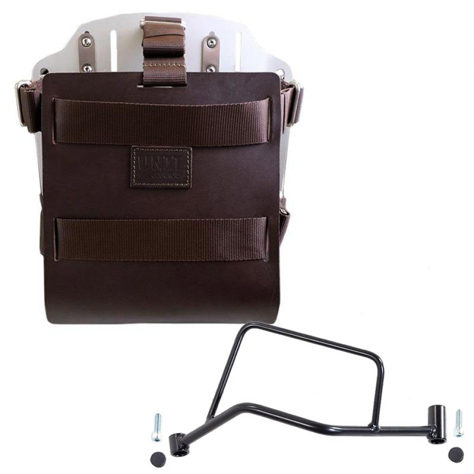 調節可能な革のフロント、クイックカップリングとフレームを備えたアルミニウムバッグホルダー