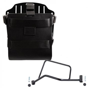 調節可能な革のフロント、クイックカップリングとフレームを備えたアルミニウムバッグホルダー