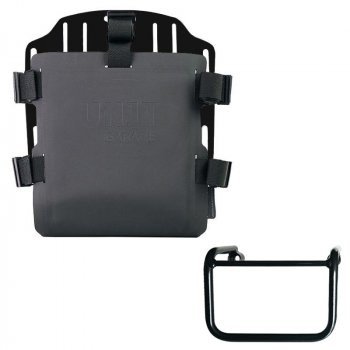 調整可能なハイパロンフロントとクイックカップリングを備えたアルミニウムバッグホルダー + BMW R12 シャーシ左