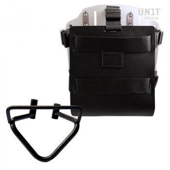 調節可能な革のフロント、クイックカップリングとフレームを備えたアルミニウムバッグホルダー