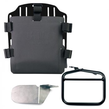 調整可能なハイパロンフロントとクイックカップリング+フレームを備えたアルミニウムバッグホルダー