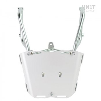 パッセンジャー ハンドル付きリア ラゲッジ ラック アプリリア トゥアレグ 660 シルバー