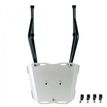 パッセンジャー ハンドル付きリア ラゲッジ ラック Ducati Desert X Black