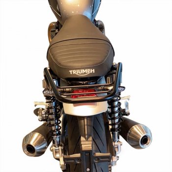 助手席の後部荷物ラック