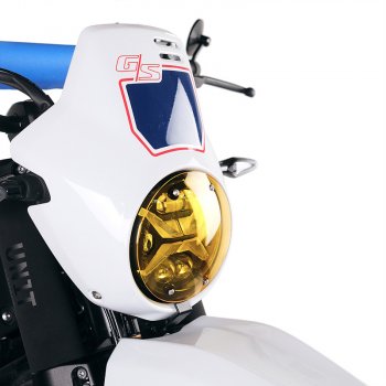 BMW R12 G/S エンデューロ ヘッドライトガード（純正フロントガラス用）