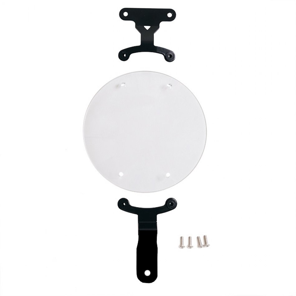 BMW R12 G/S エンデューロ フェヌイユ ウインドシールド用ヘッドライトガード