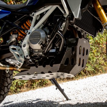 BMW F450GS用フォース製アルミエンジンガード