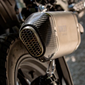 Unitgarage製エキゾーストシステム BMW F450GS